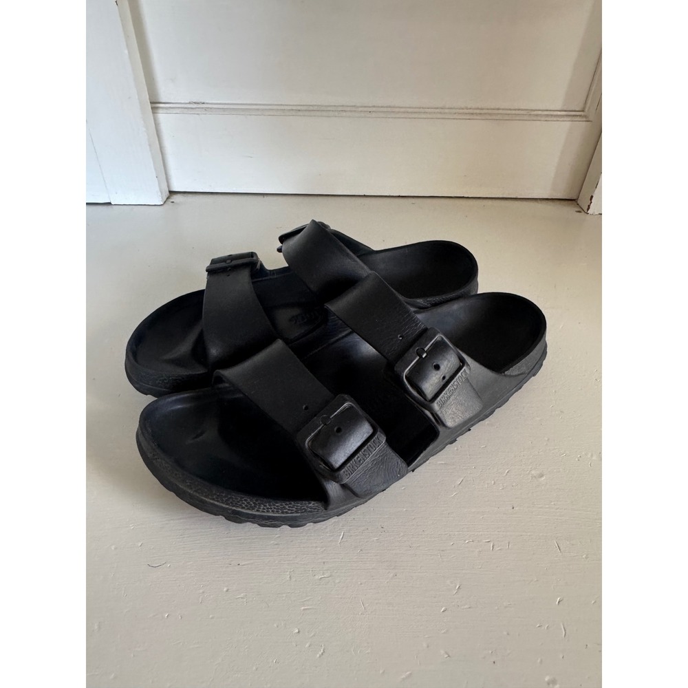 Birkenstock black Arizona Essentials EVA sandals size 39 (women's US 8-8.5) - Picture 2 of 10